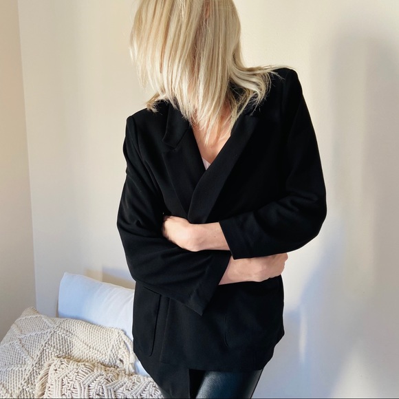 Black label open front blazer - Picture 9 of 12